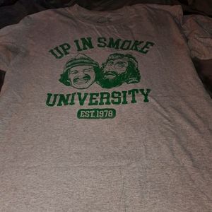 Cheech And Chong Tee - Up In Smoke